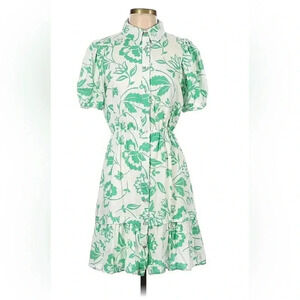 Draper James Womens Size S Dress green and white